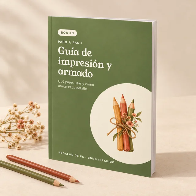 Portada del Bono 1: Guía de impresión y armado